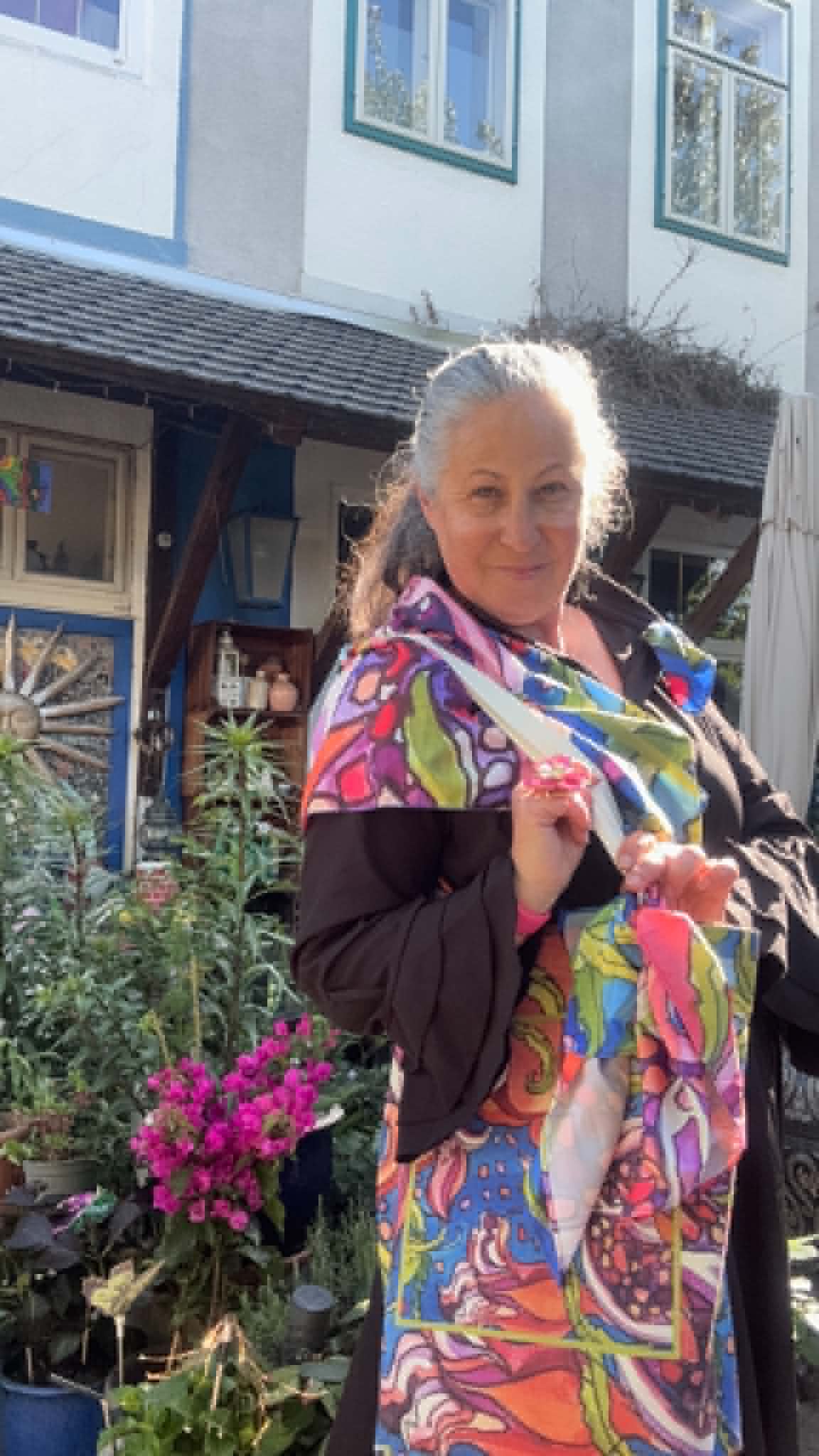 Гранаты дизайнерский платок